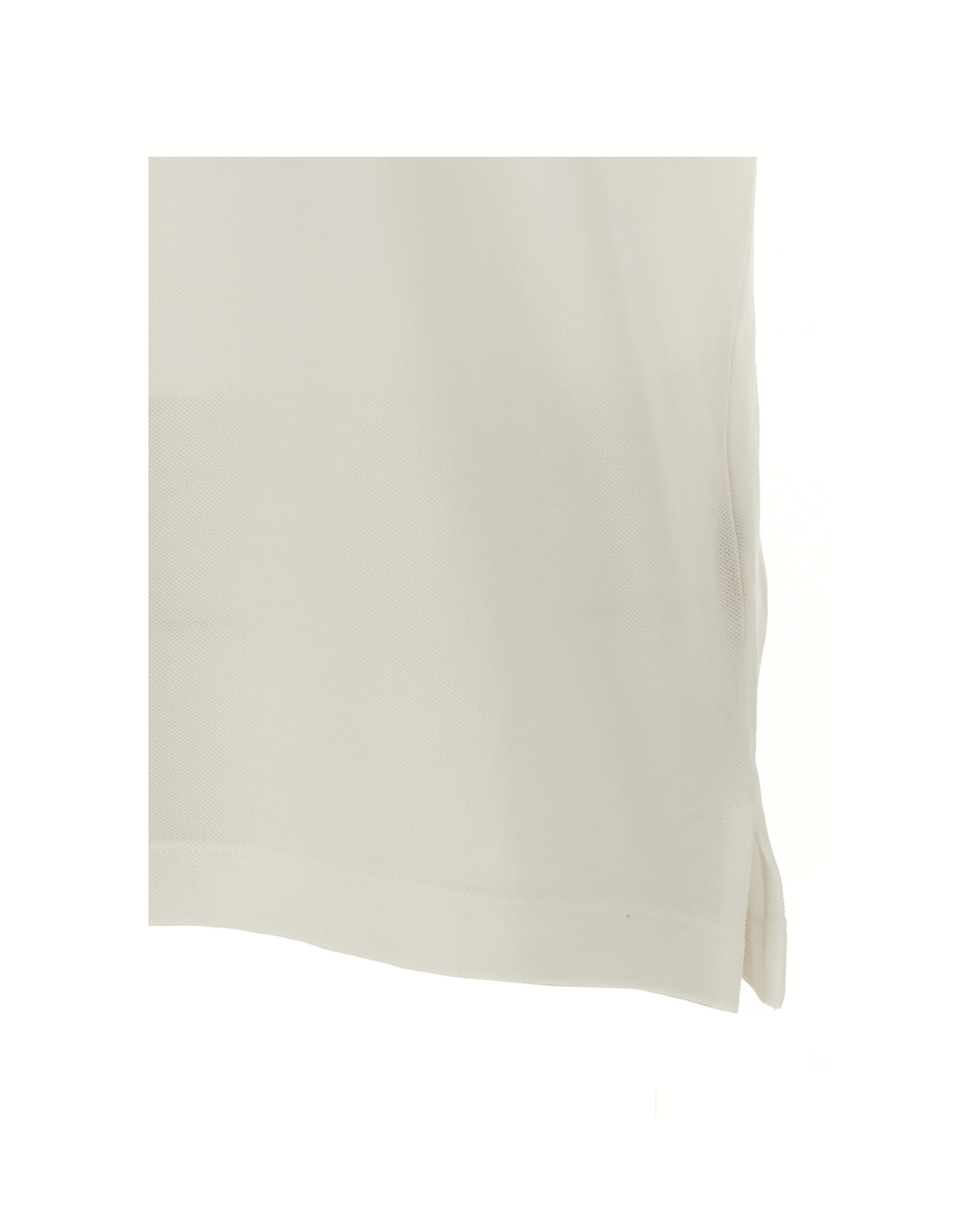 Fendi Cotton Piqué Polo Shirt White