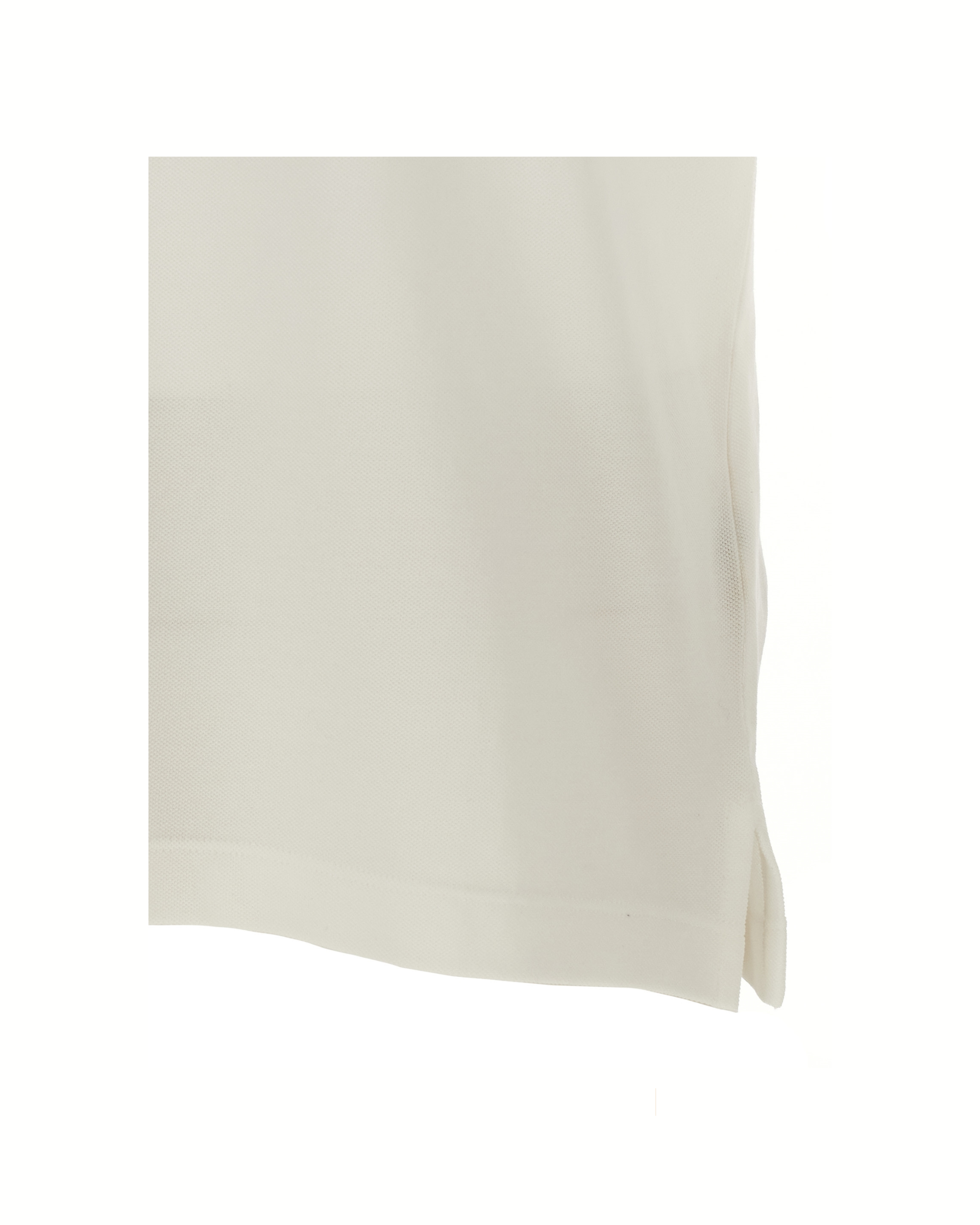 Fendi Cotton Piqué Polo Shirt White