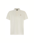 Fendi Cotton Piqué Polo Shirt White
