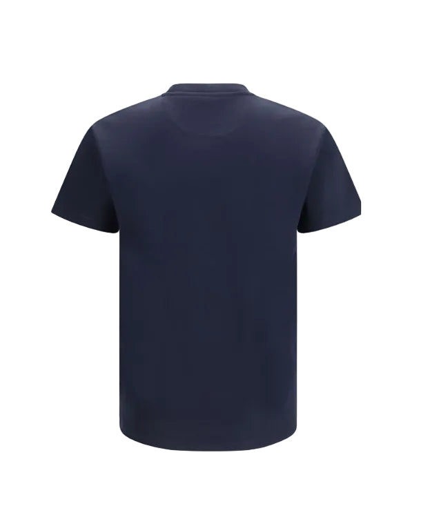 Fendi – Cotton T-Shirt with Embroidered FF Selleria Logo