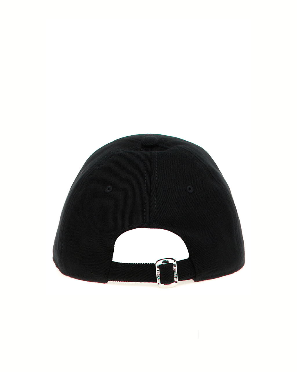 Fendi Embroidered Logo Cotton Baseball Cap
