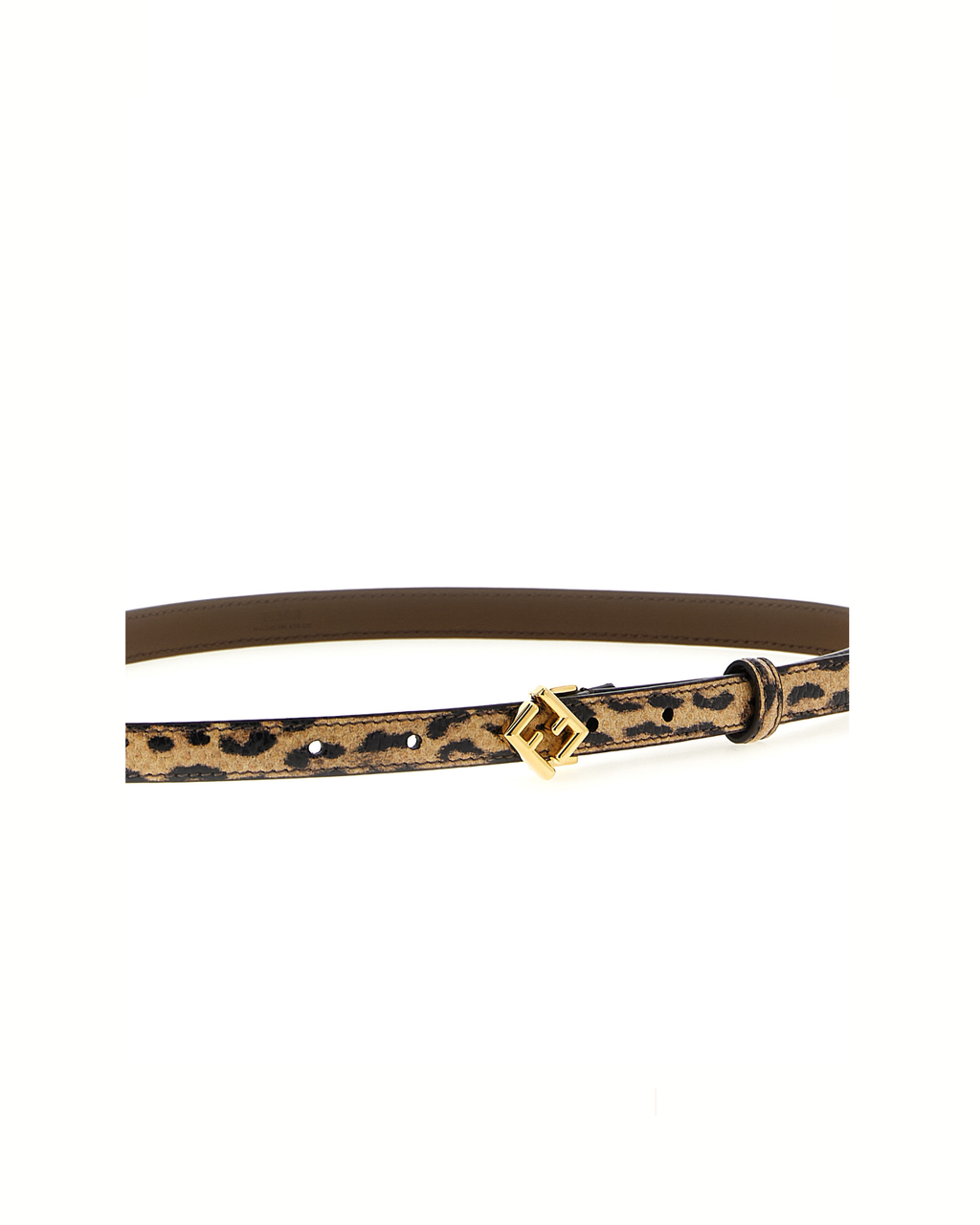 Fendi FF Diamonds Karung Belt Animal Print