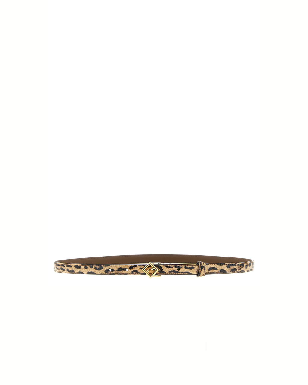 Fendi FF Diamonds Karung Belt Animal Print