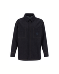 Fendi FF Embroidered Denim Jacket