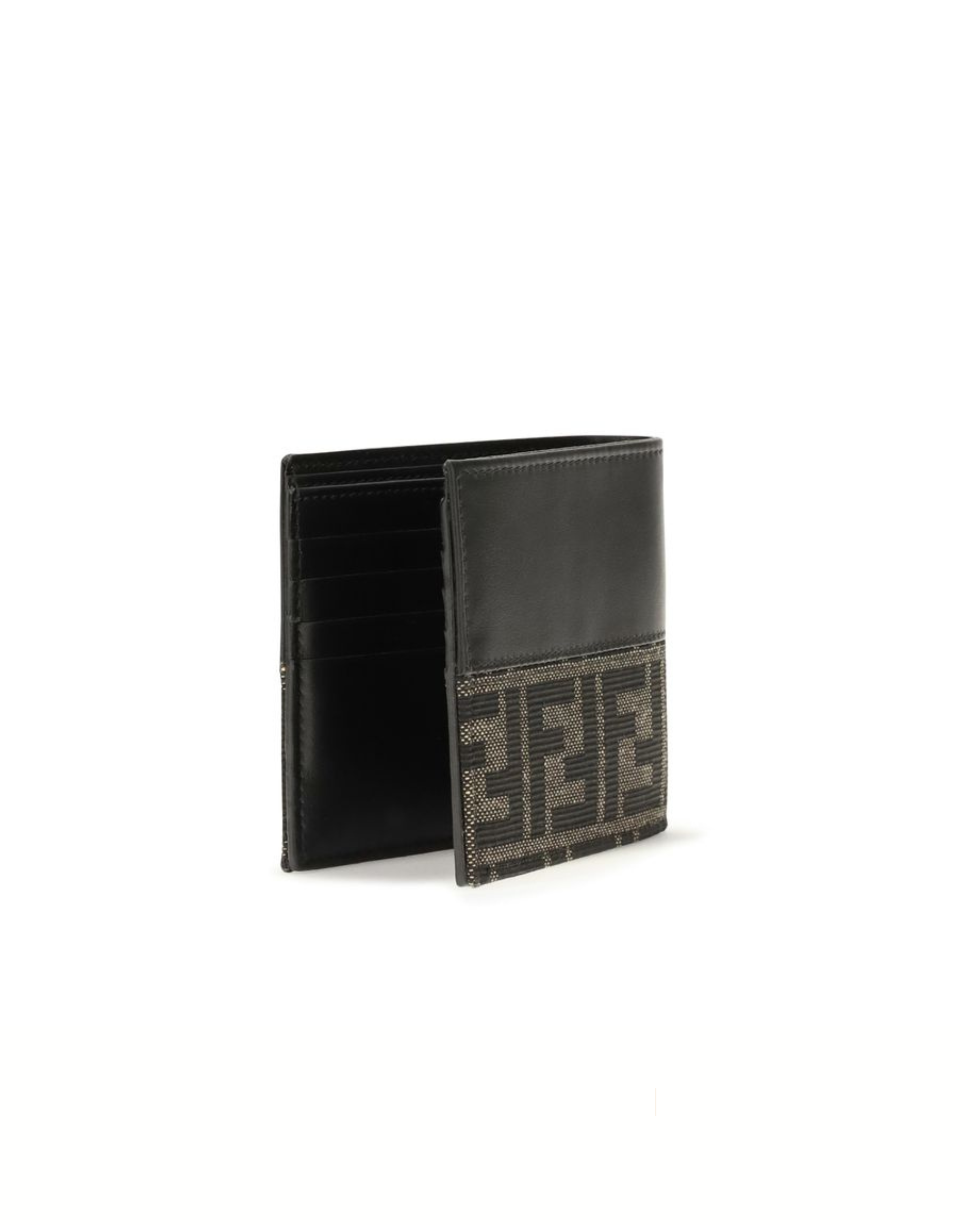 Fendi FF Jacquard Bifold Wallet