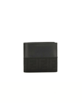 Fendi FF Jacquard Bifold Wallet Black