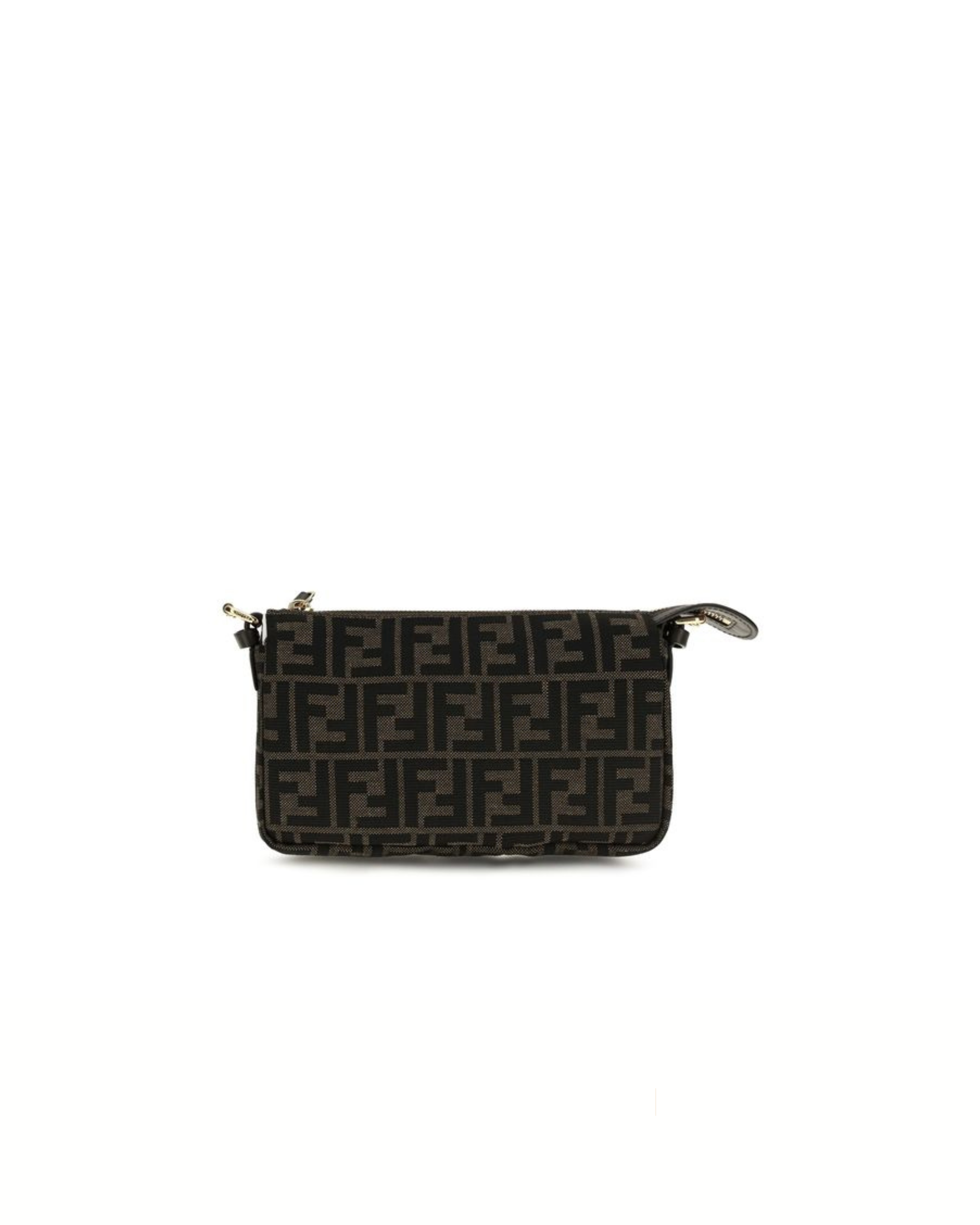 Fendi FF Jacquard Shoulder Bag