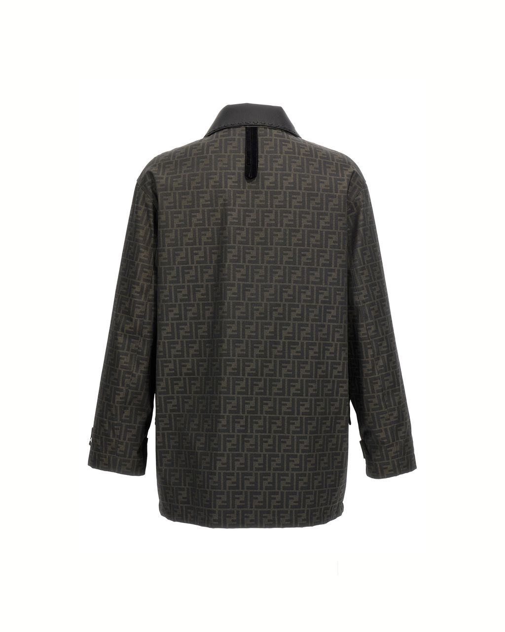 Fendi FF Jacquard Waxed Jacket