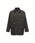 Fendi FF Jacquard Waxed Jacket