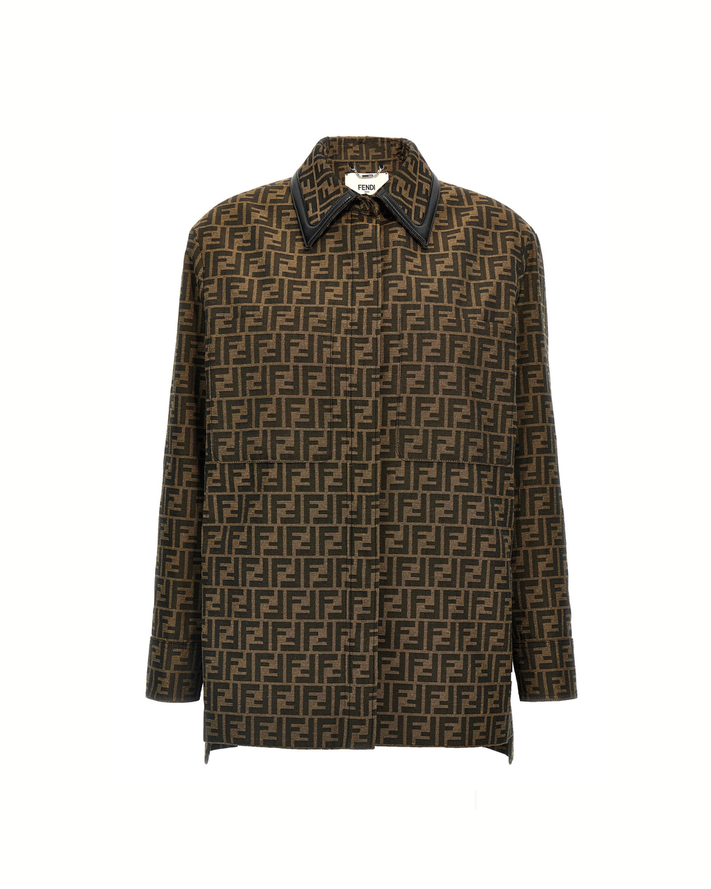 Fendi FF Monogram Belted Jacket
