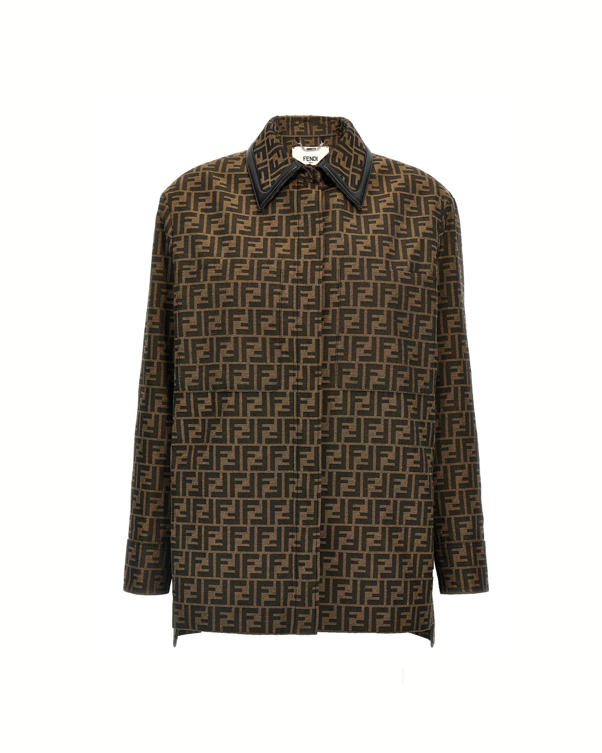 Fendi FF Monogram Belted Jacket