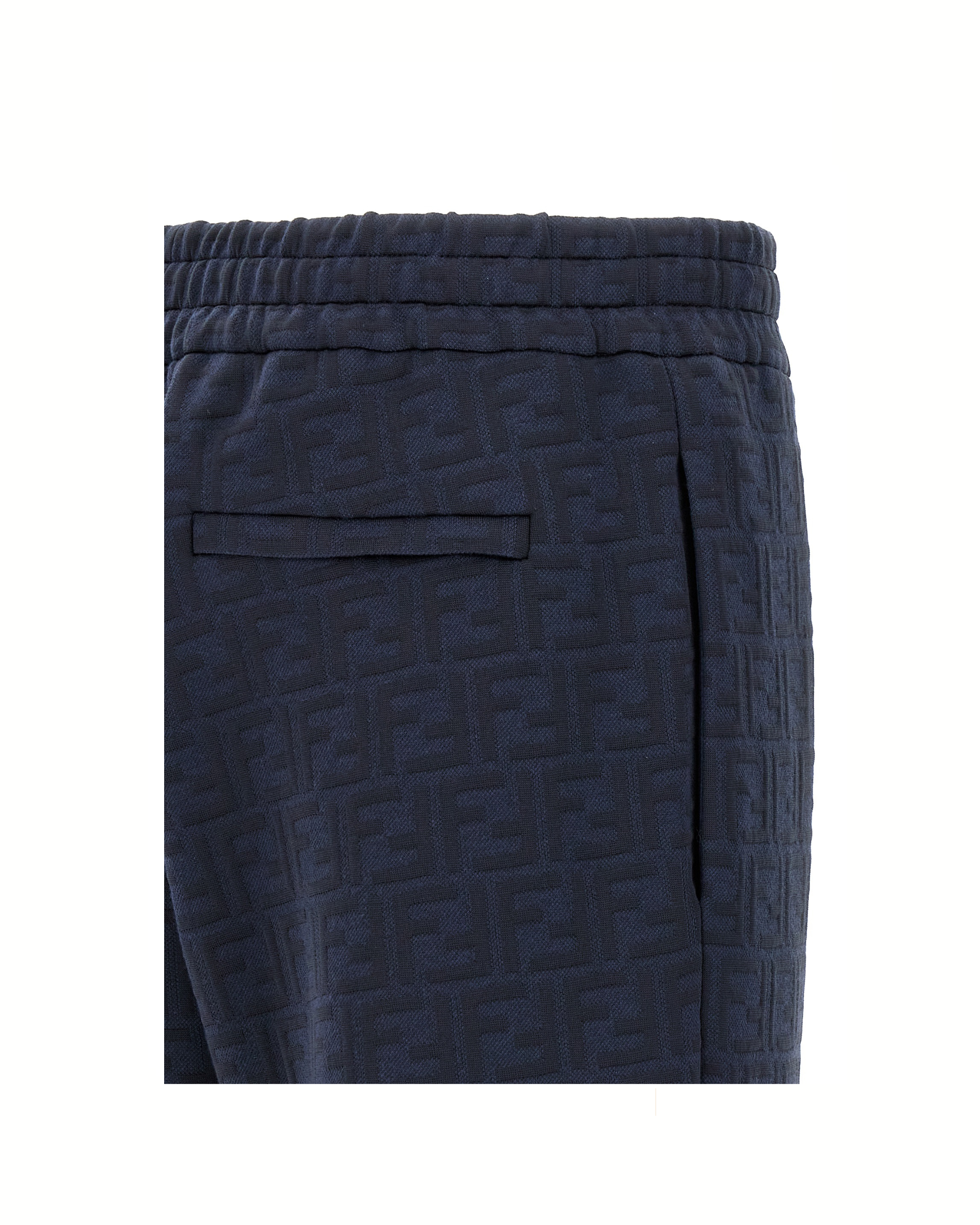 Fendi FF Monogram Jacquard Jogger Pants