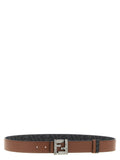 Fendi FF Reversible Leather Belt