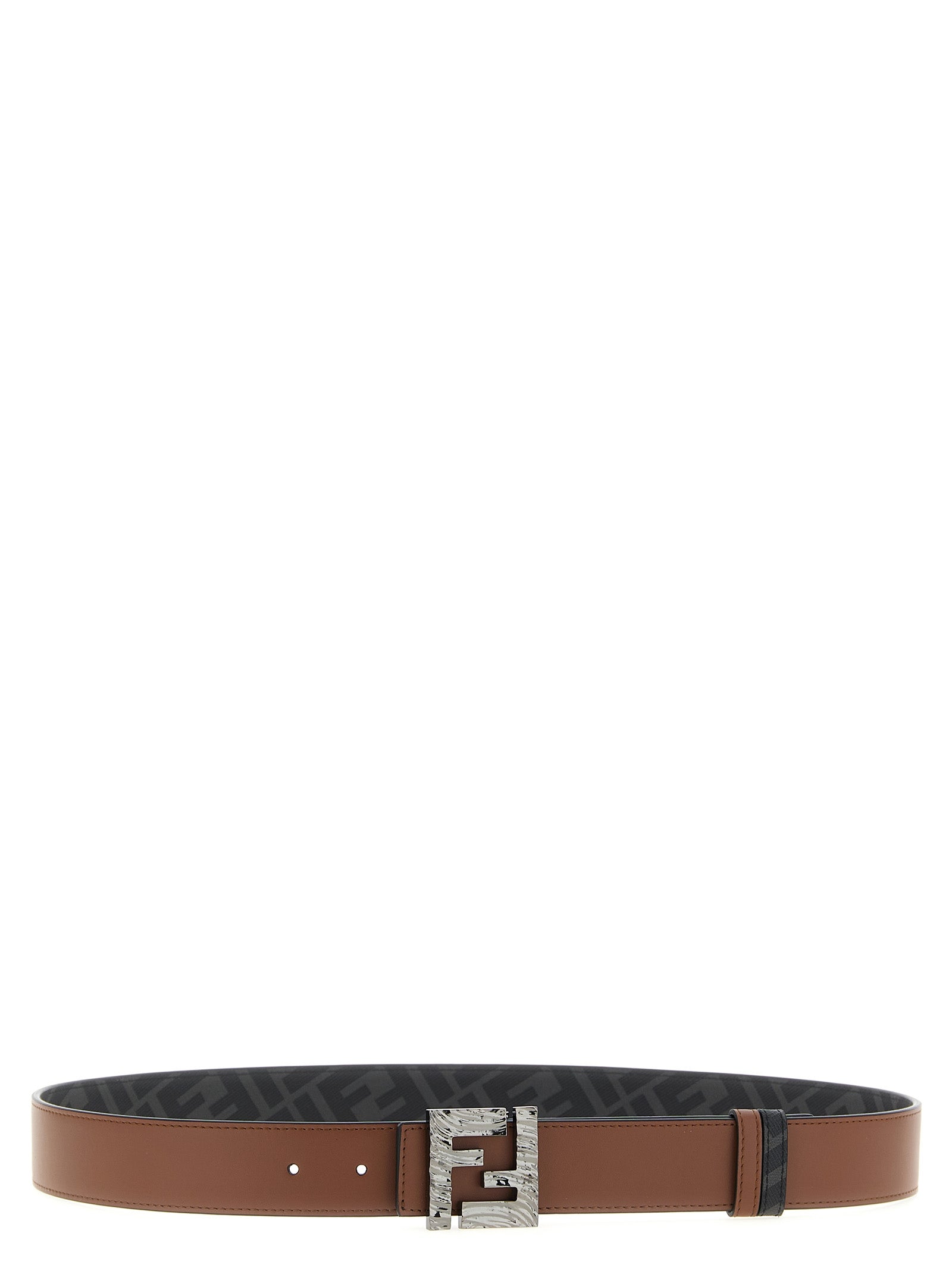 Fendi FF Reversible Leather Belt