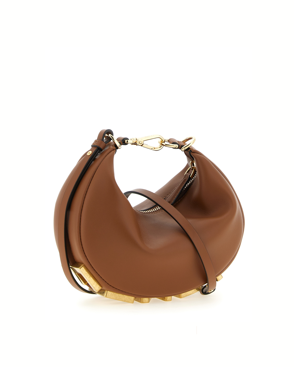 Fendi Fendigraphy Mini Handbag Brown