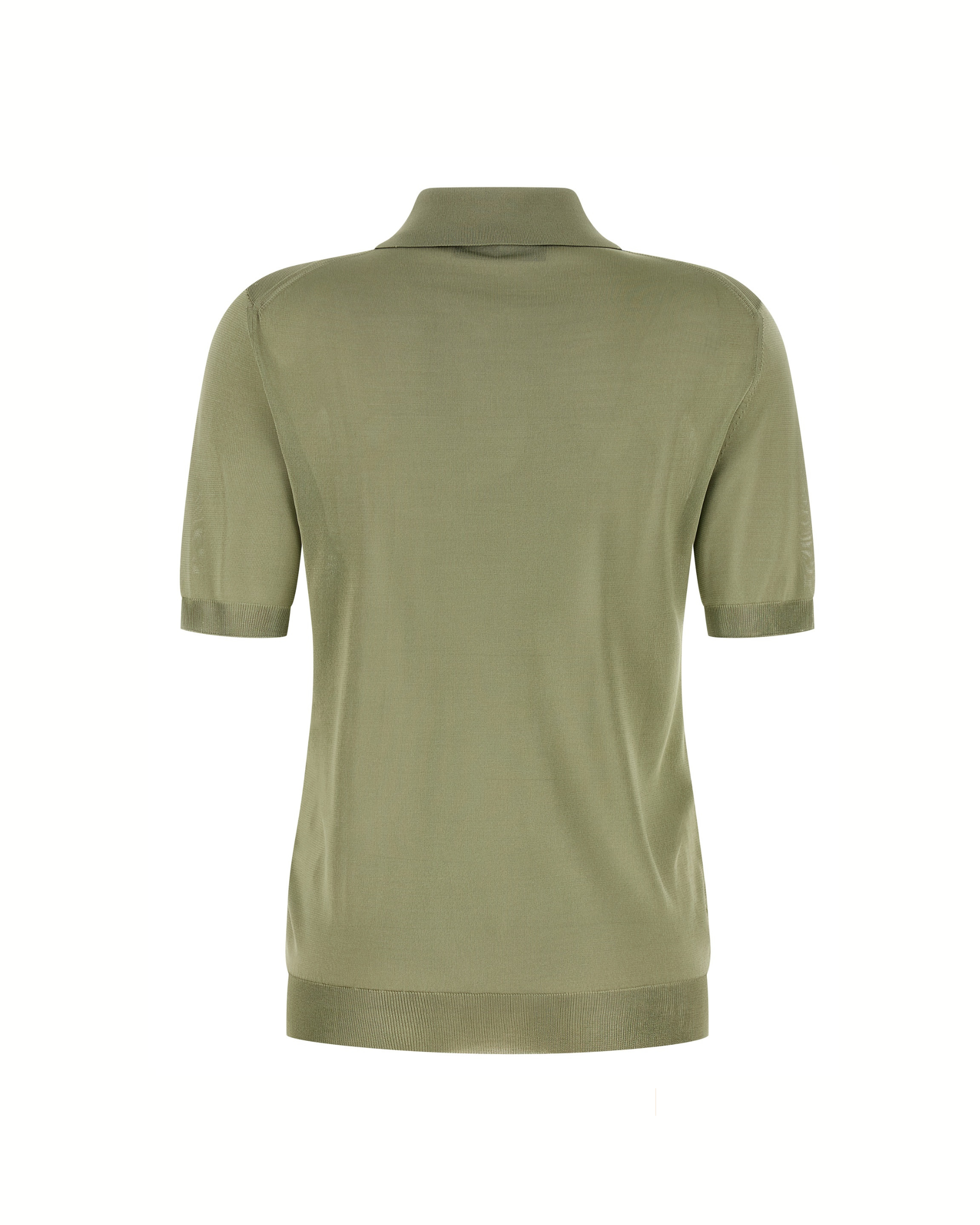 Fendi Fine Knit Logo Polo