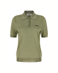 Fendi Fine Knit Logo Polo
