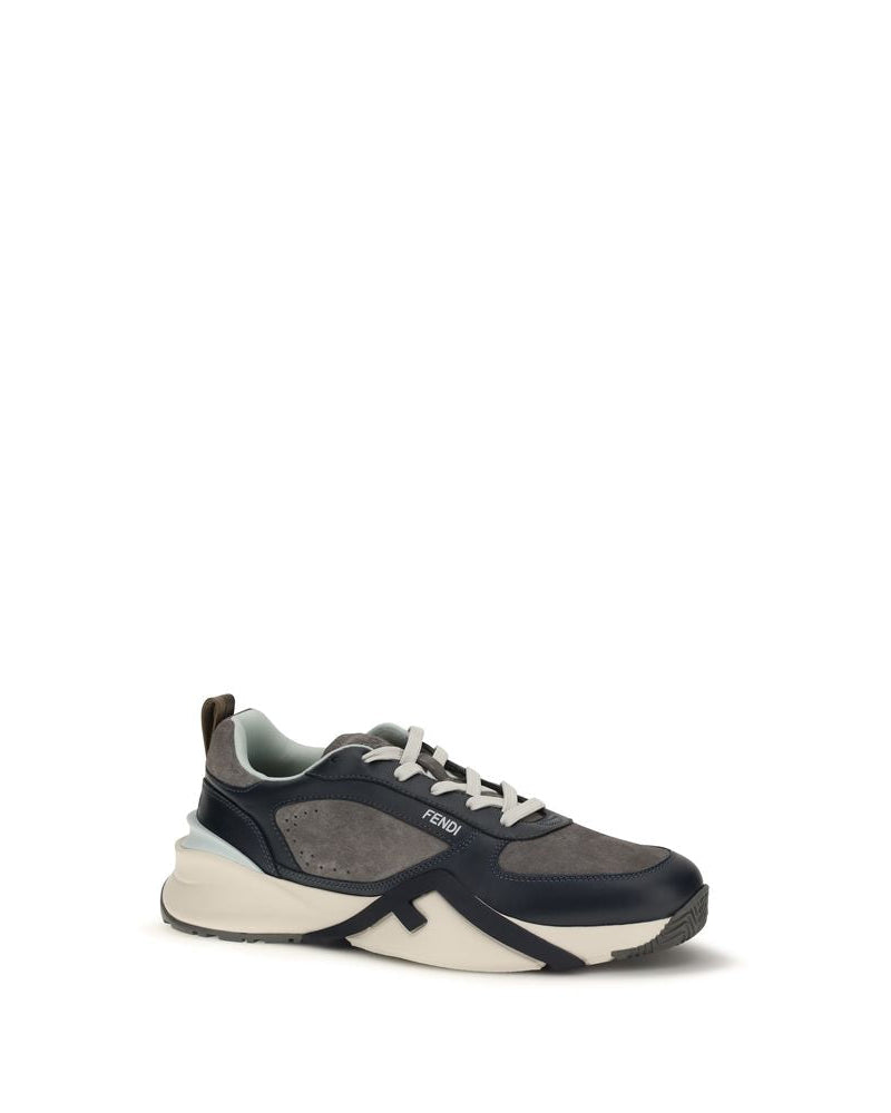Fendi – Flow Sneakers Grey - Black