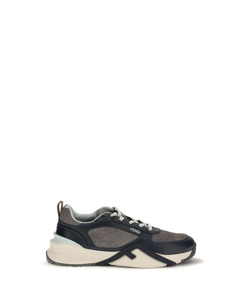 Fendi – Flow Sneakers Grey - Black