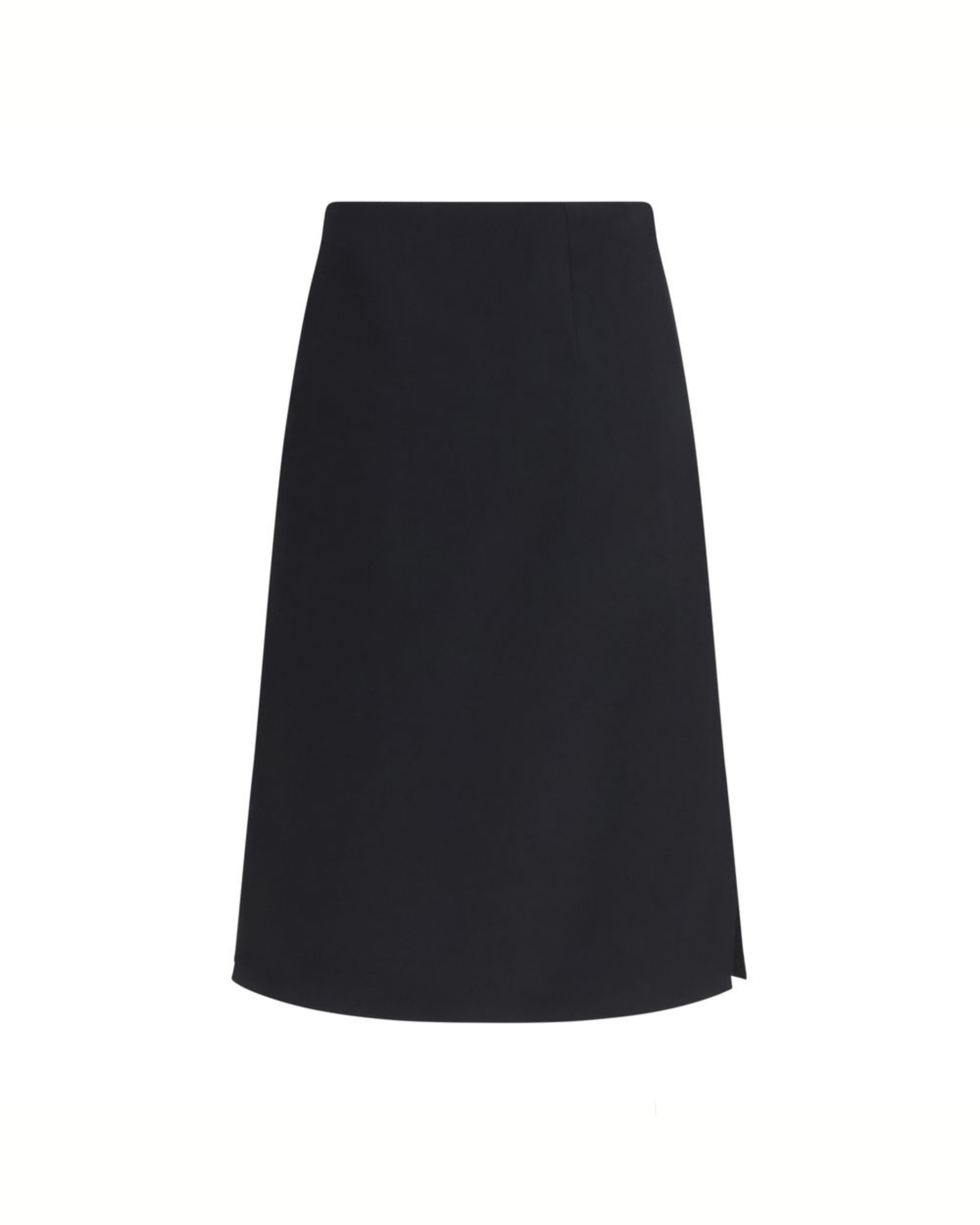 Fendi Gonna Midi in Lana e Seta