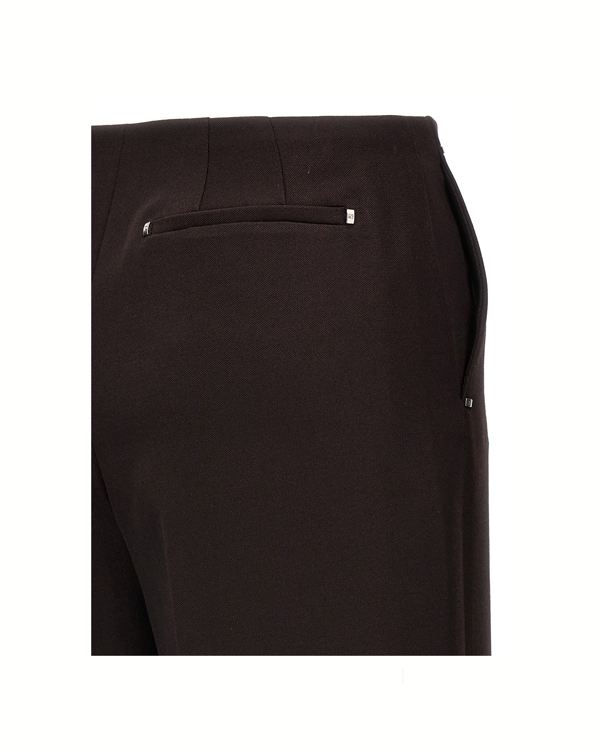 Fendi Grain de Poudre Wool Trousers