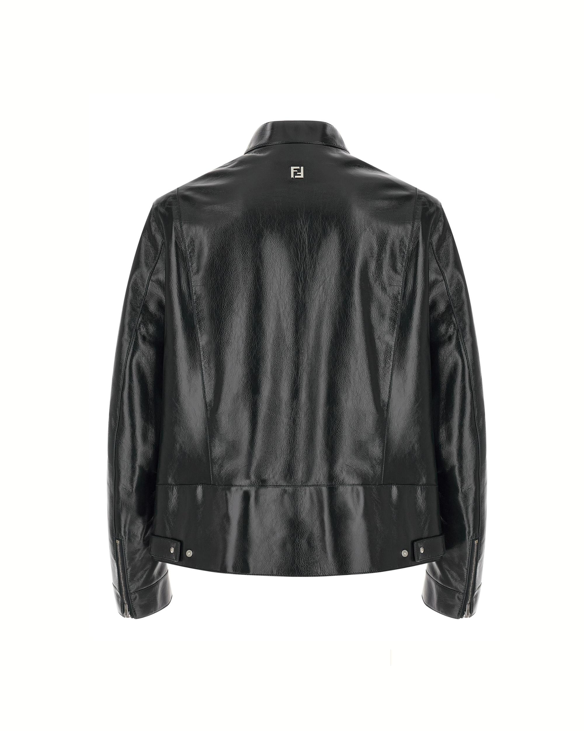 Fendi Lacquered Leather Blouson