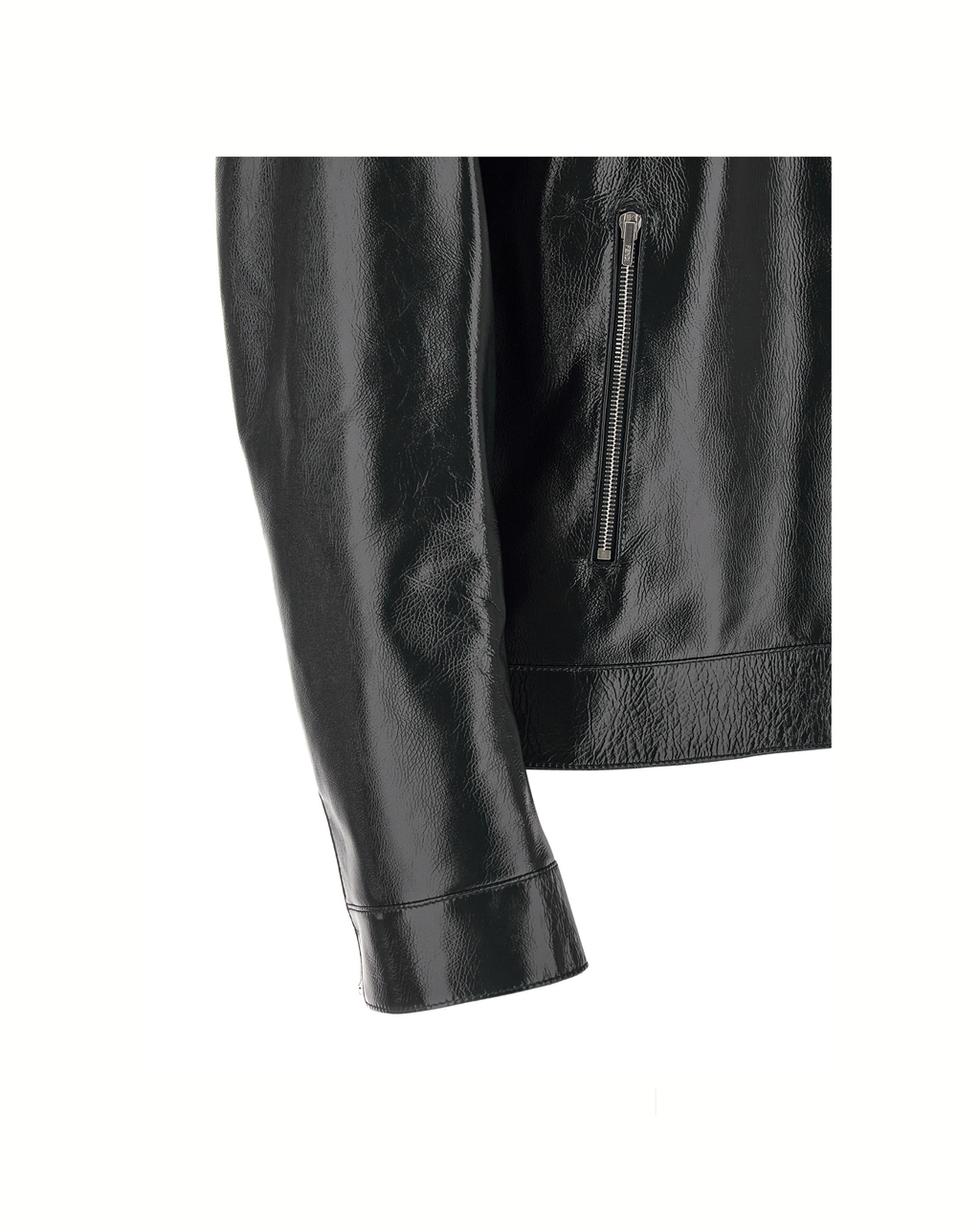 Fendi Lacquered Leather Blouson