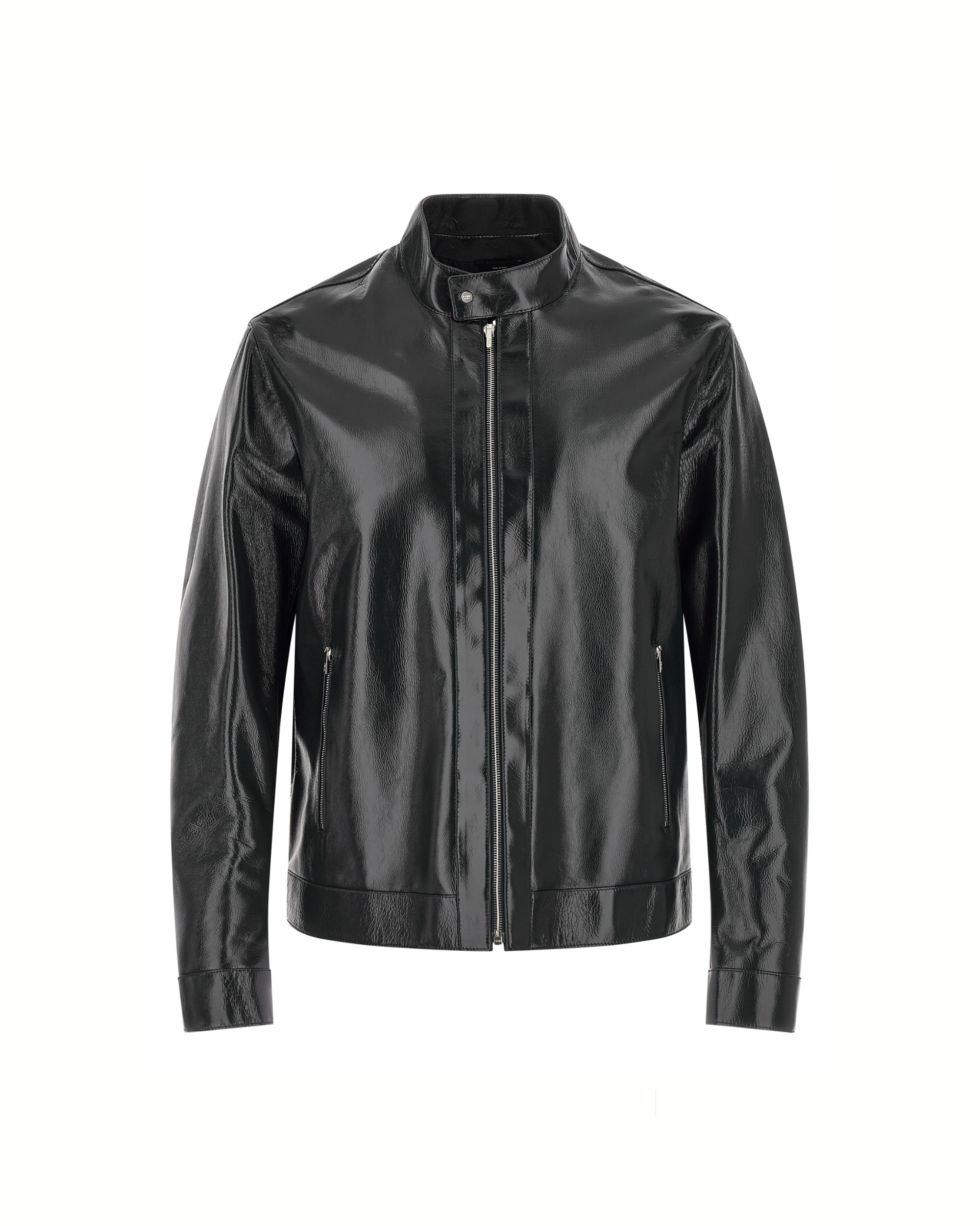 Fendi Lacquered Leather Blouson