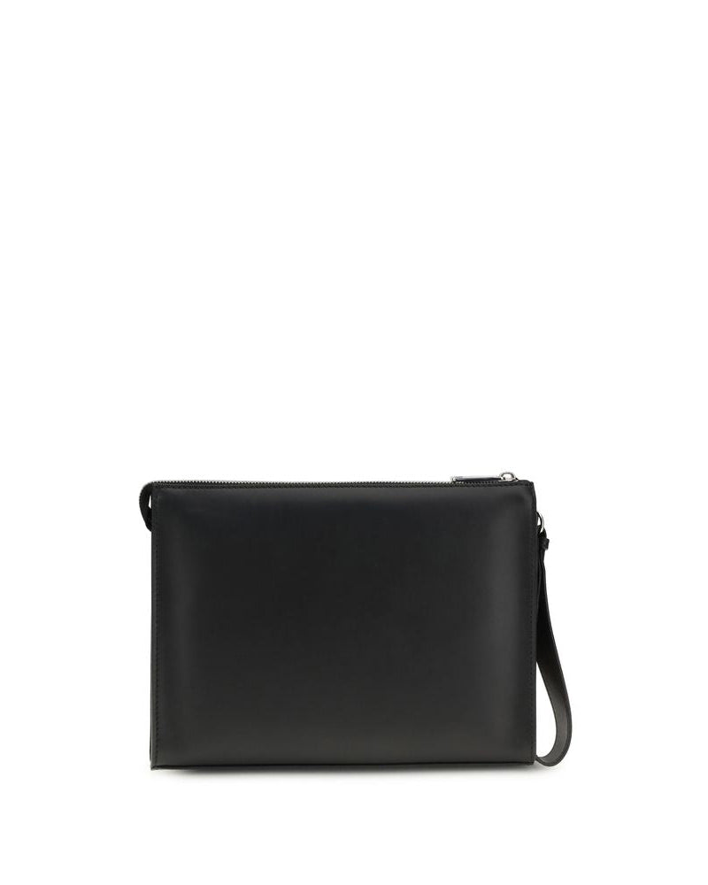 Fendi – Leather FF Canvas Pouch