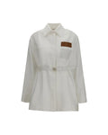 Fendi – Linen & Cotton Belted Jacket