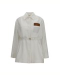 Fendi – Linen & Cotton Belted Jacket