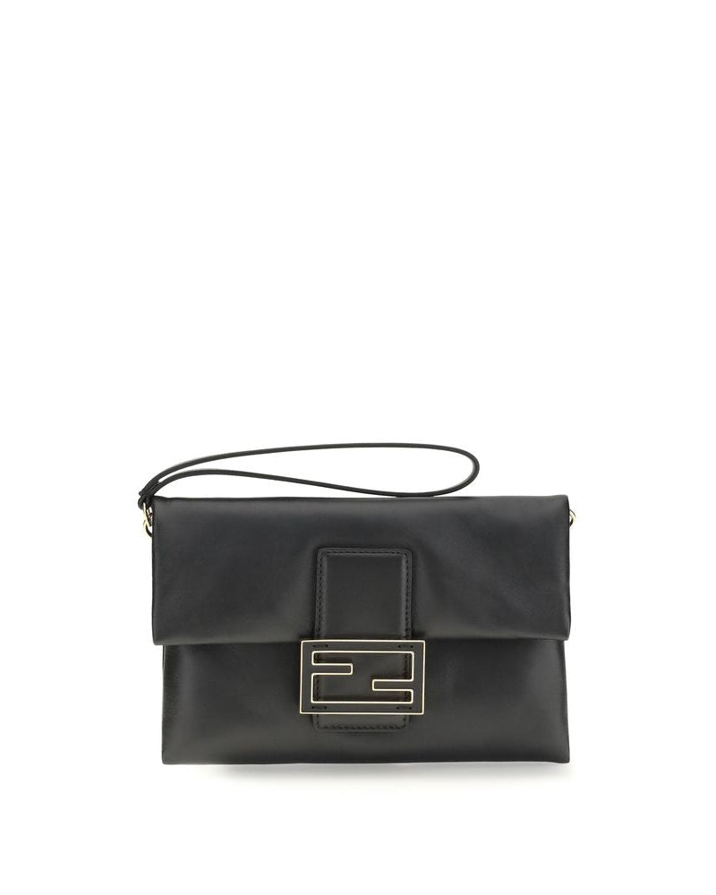 Fendi – Mamma Baguette Clutch Bag Black
