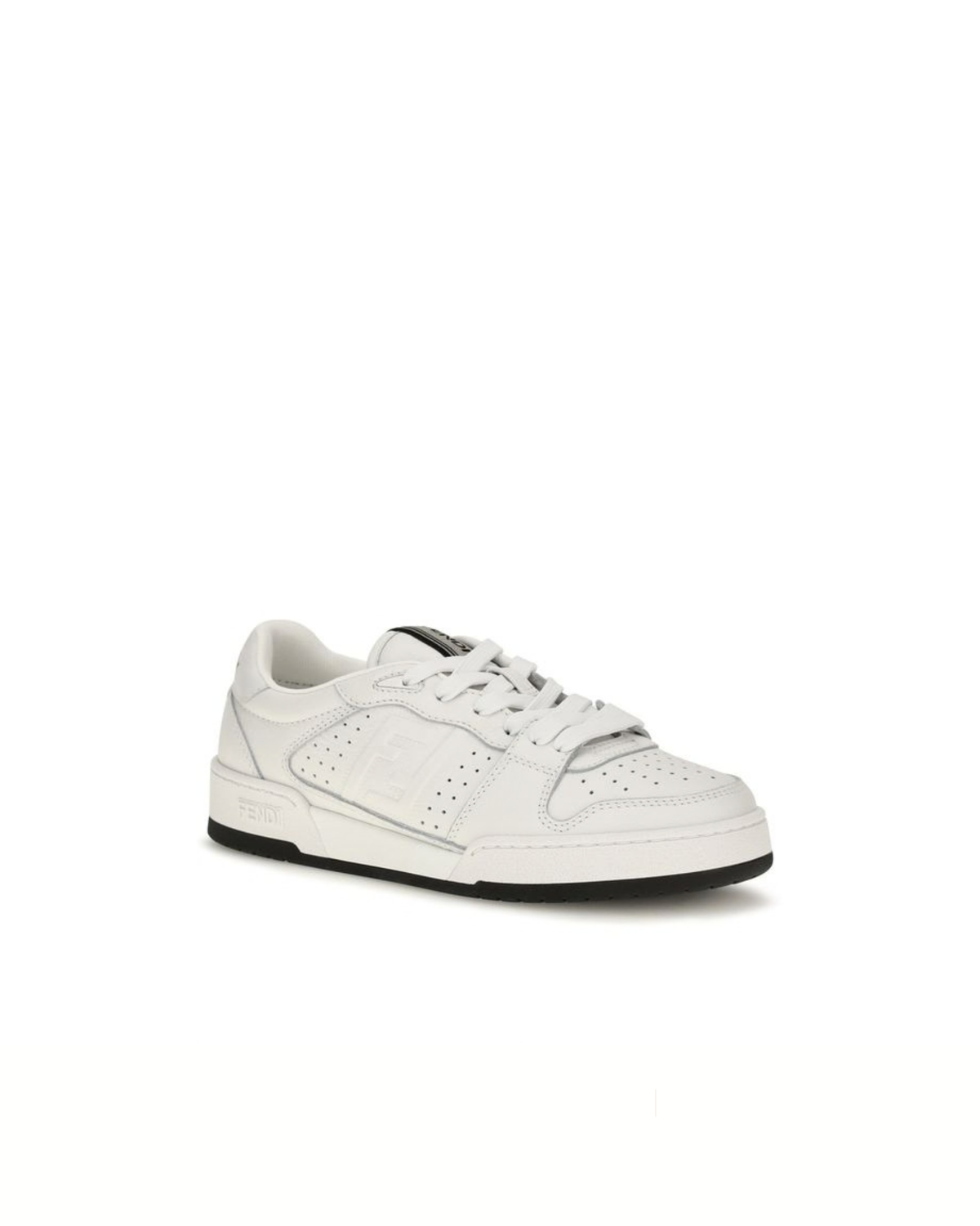 Fendi - Match Sneakers Bianche in Pelle