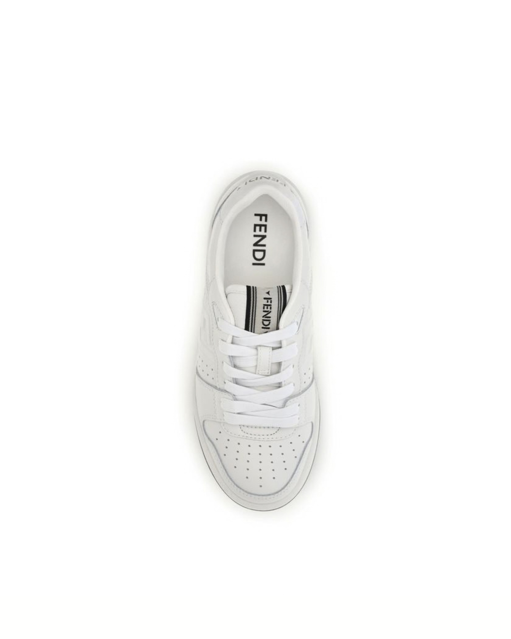 Fendi - Match Sneakers Bianche in Pelle