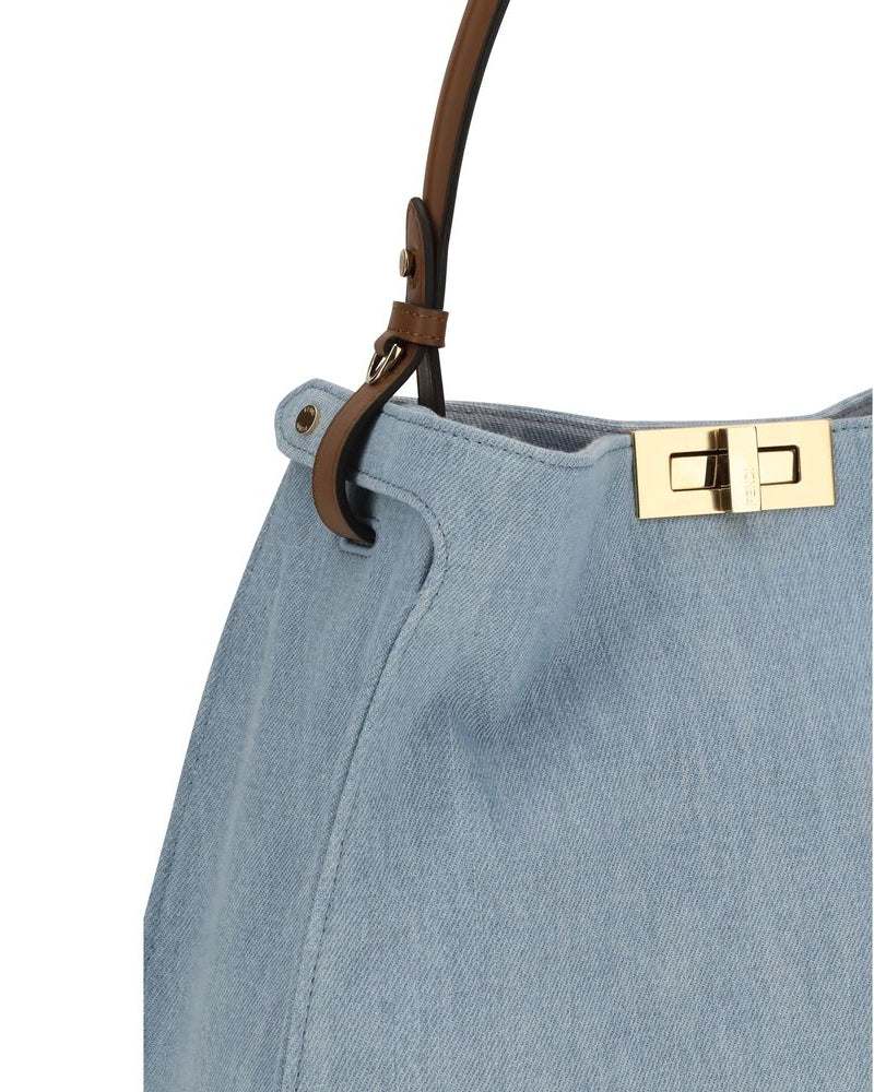 Fendi – Medium Way Denim Handbag