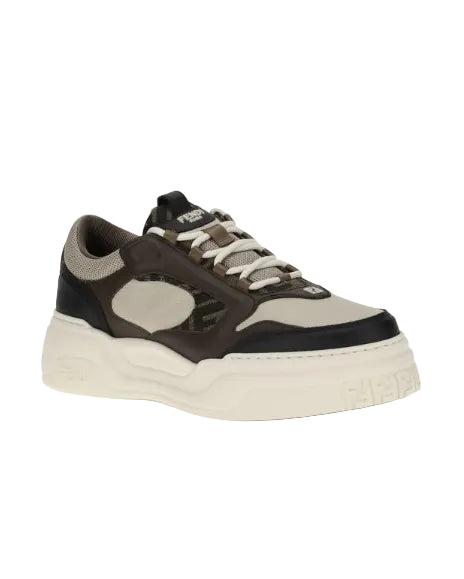 Fendi – Paneled Leather FF Sneakers