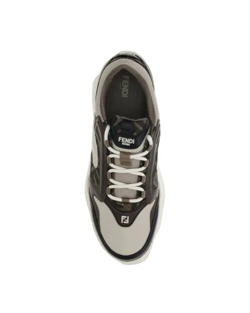 Fendi – Paneled Leather FF Sneakers