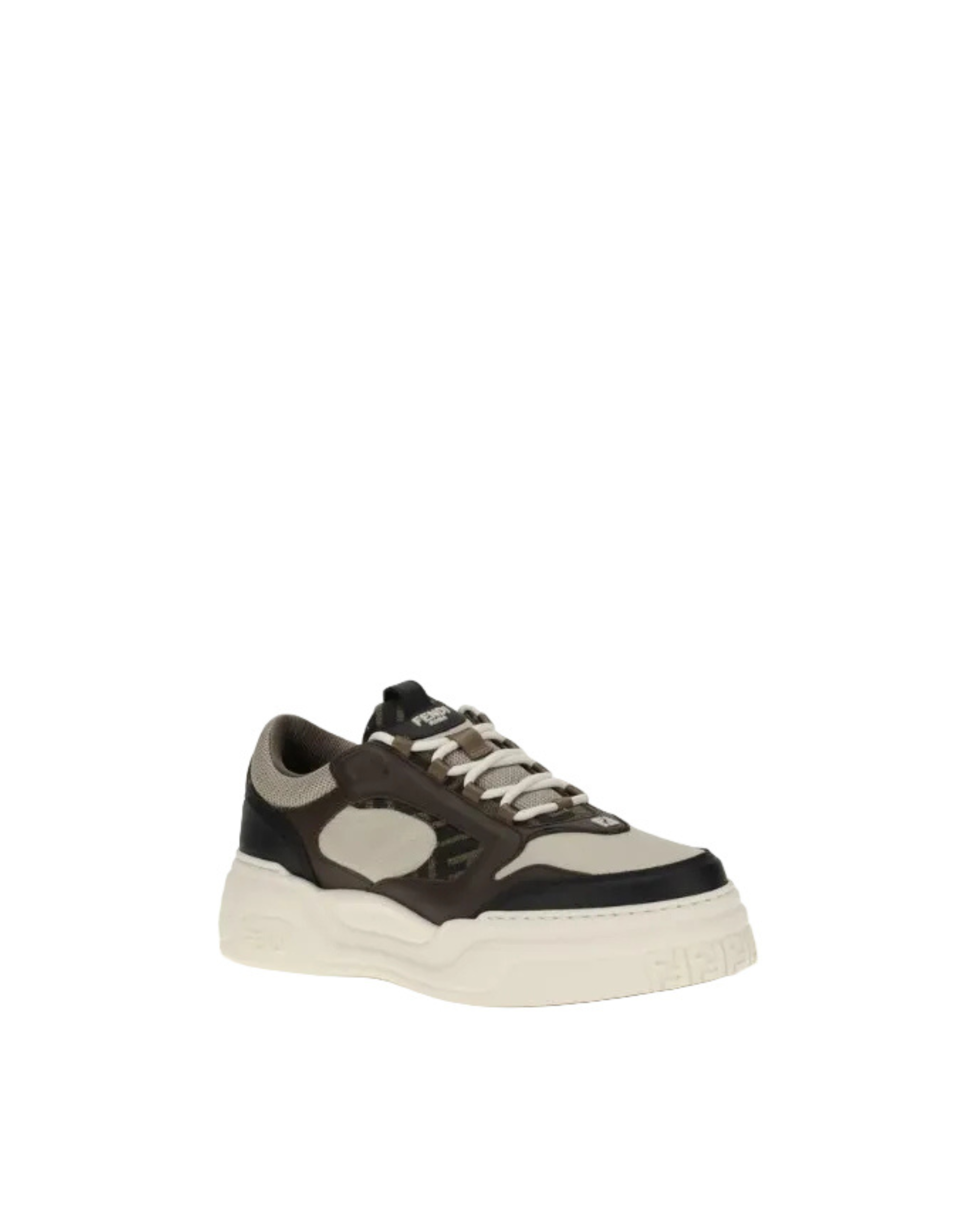 Fendi – Paneled Leather FF Sneakers