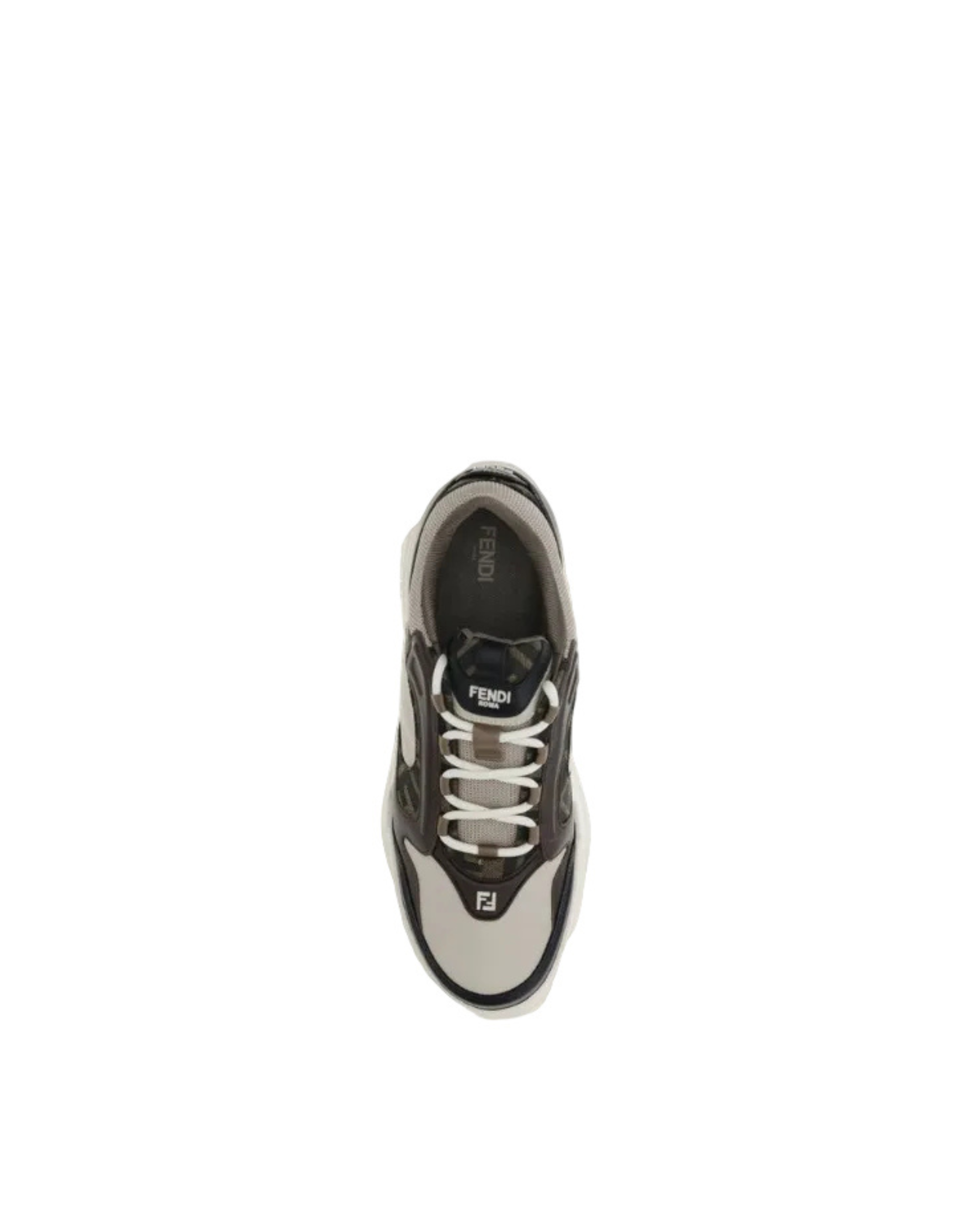 Fendi – Paneled Leather FF Sneakers