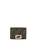 Fendi – Portafoglio FF Trifold Jacquard