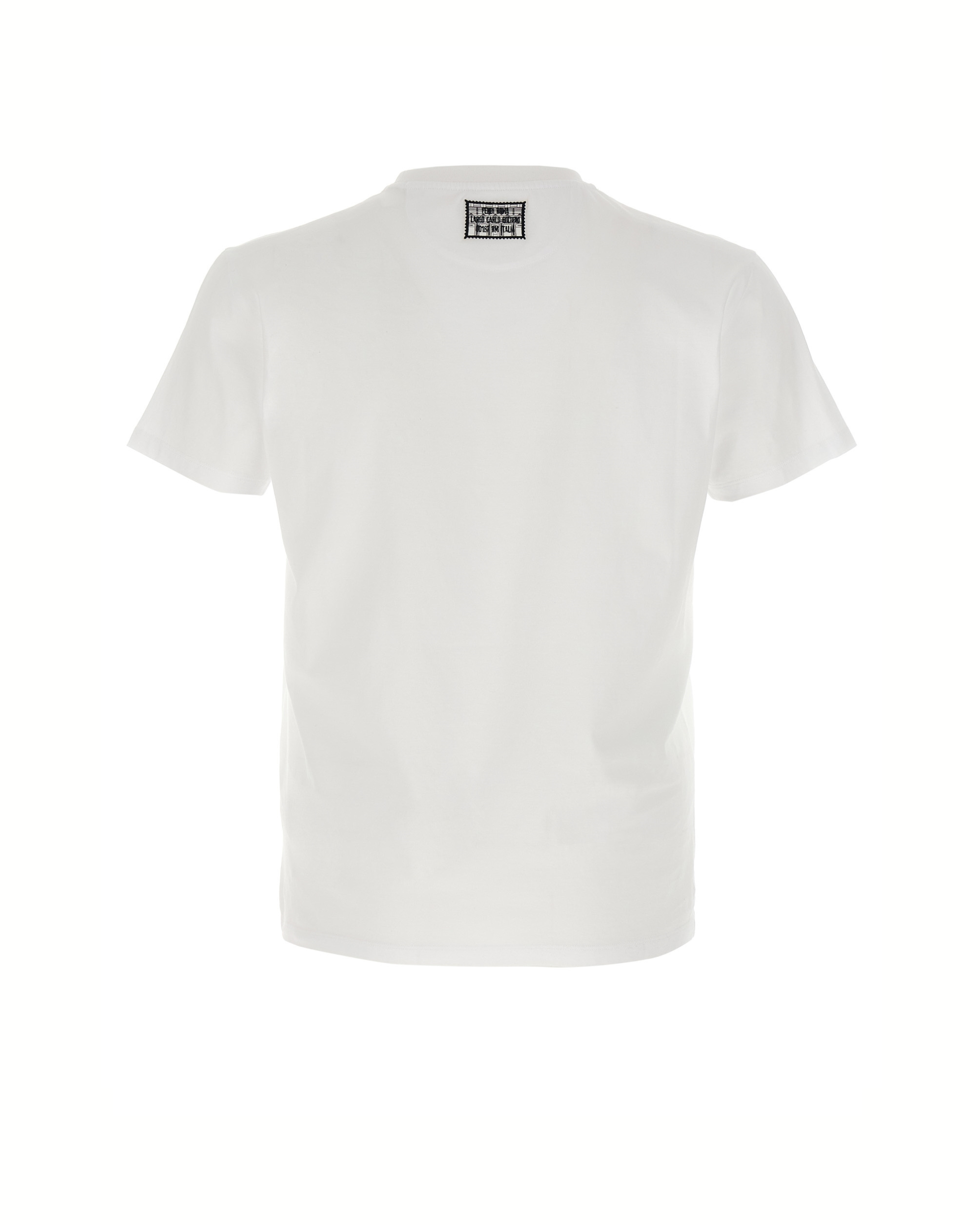 Fendi Postcards Patch Cotton T-Shirt