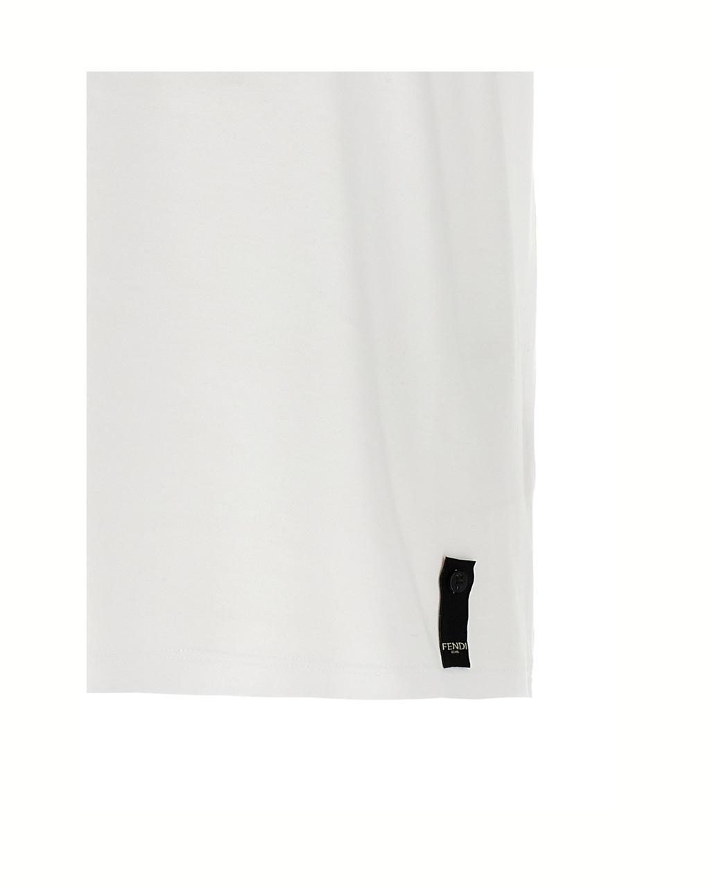 Fendi Postcards Patch Cotton T-Shirt