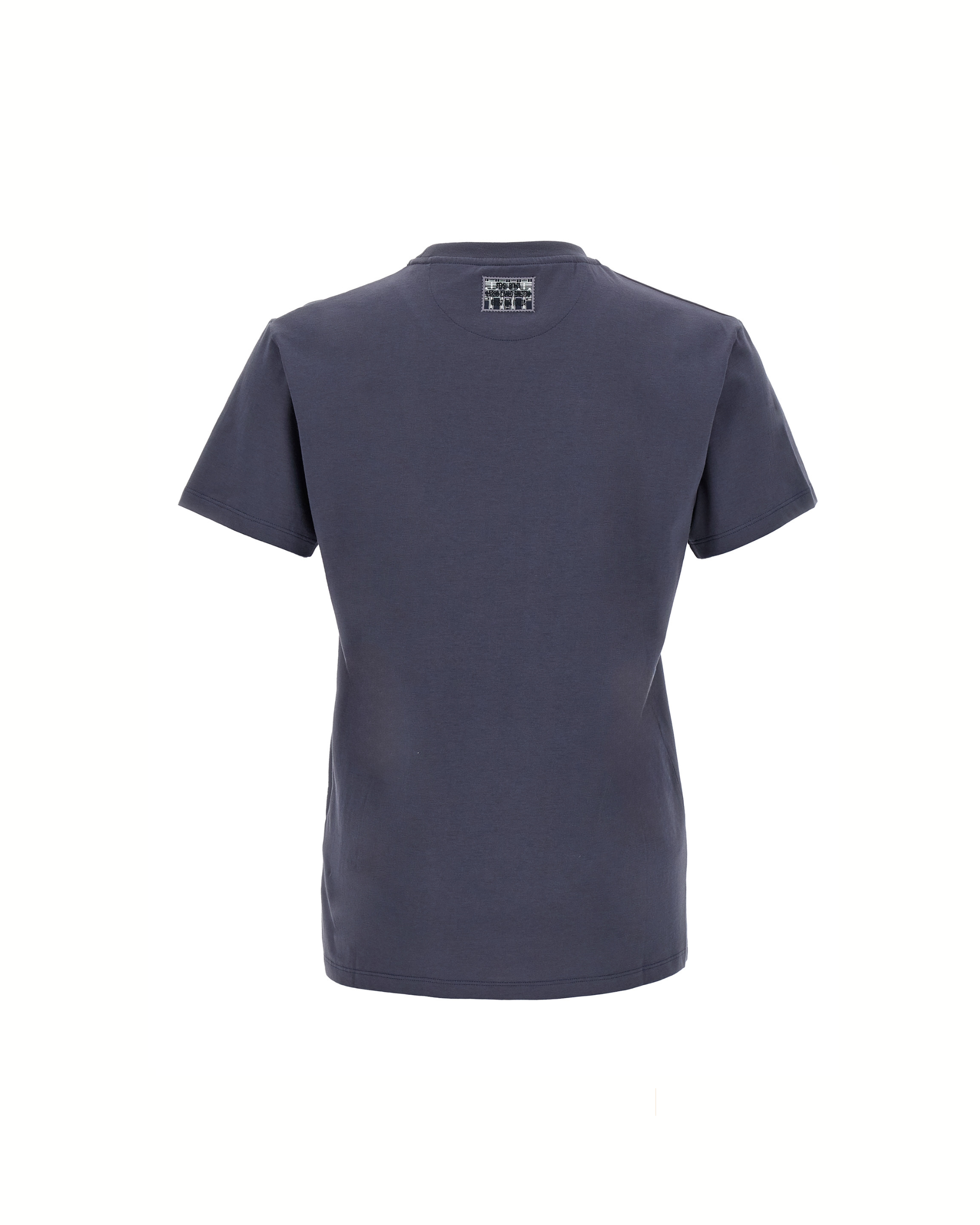 Fendi Postcards Patch T-Shirt Blue
