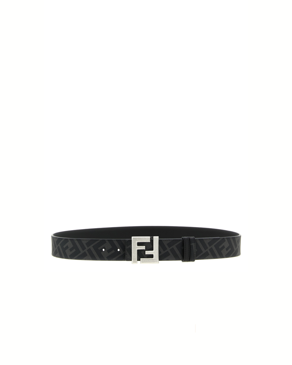 Fendi Reversible FF Leather Belt Black