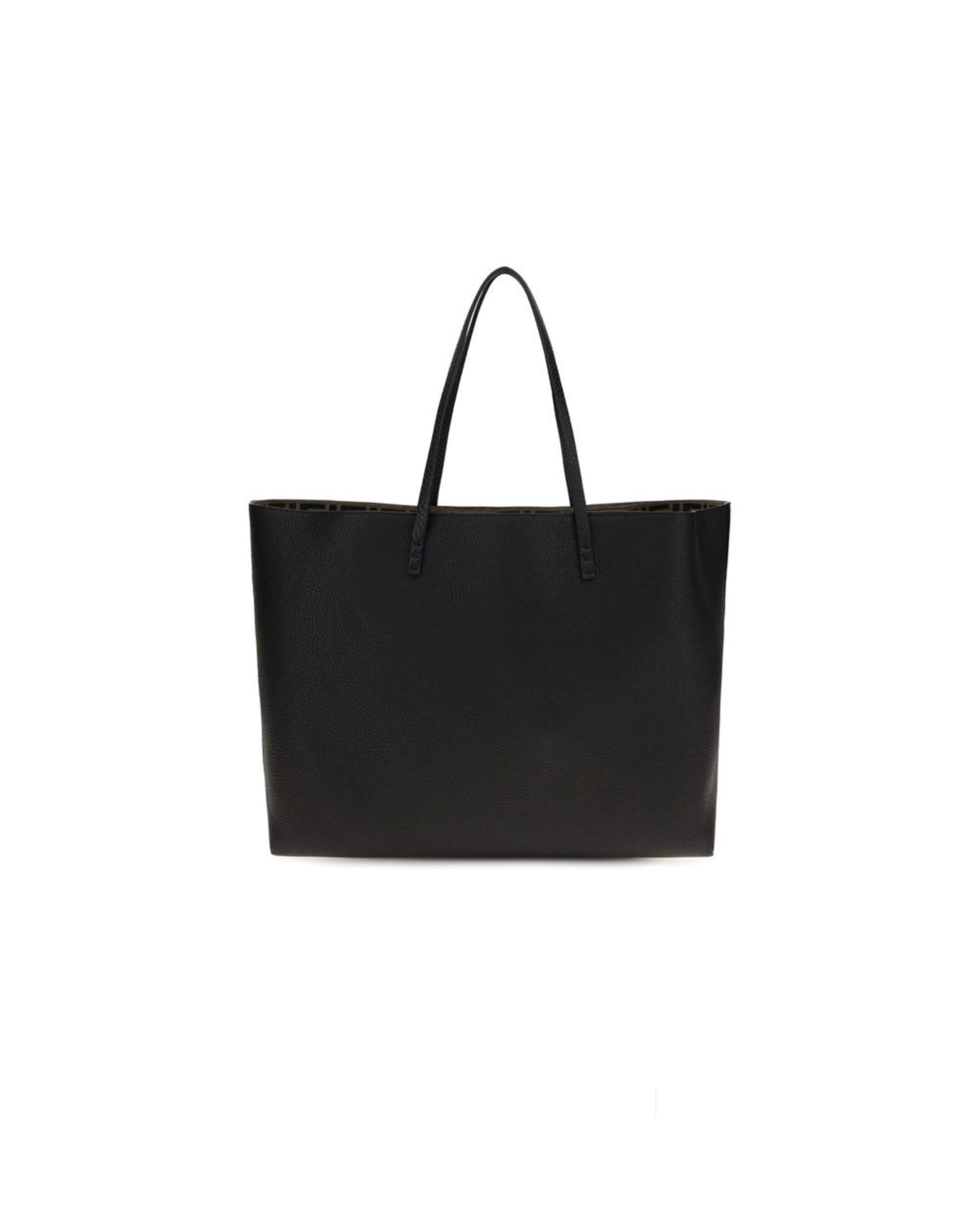 Fendi Roll Medium Shopping Bag Black