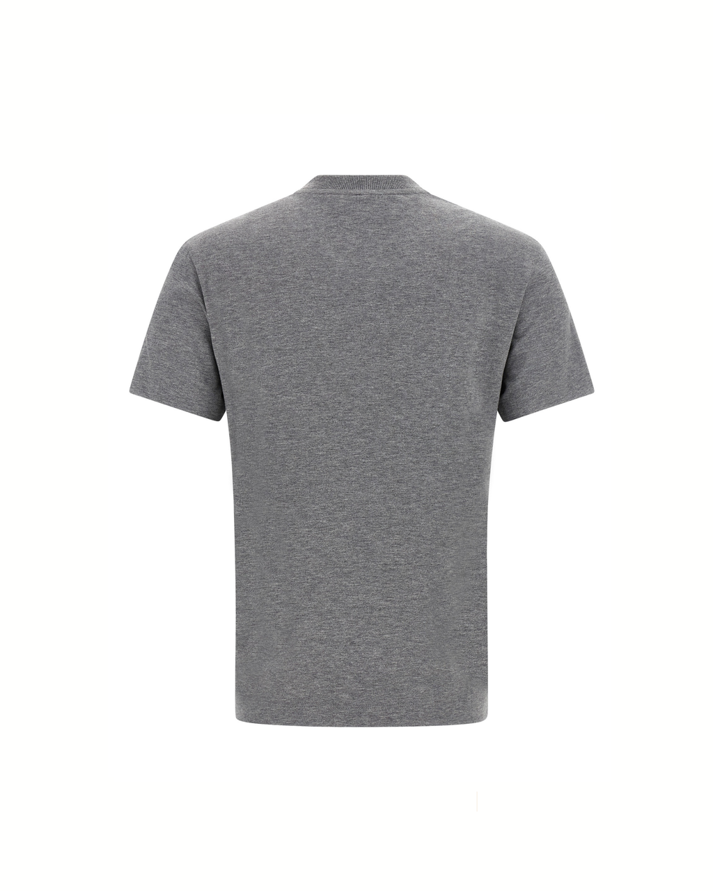 Fendi Roma 1925 Cotton Jersey T-Shirt Grey