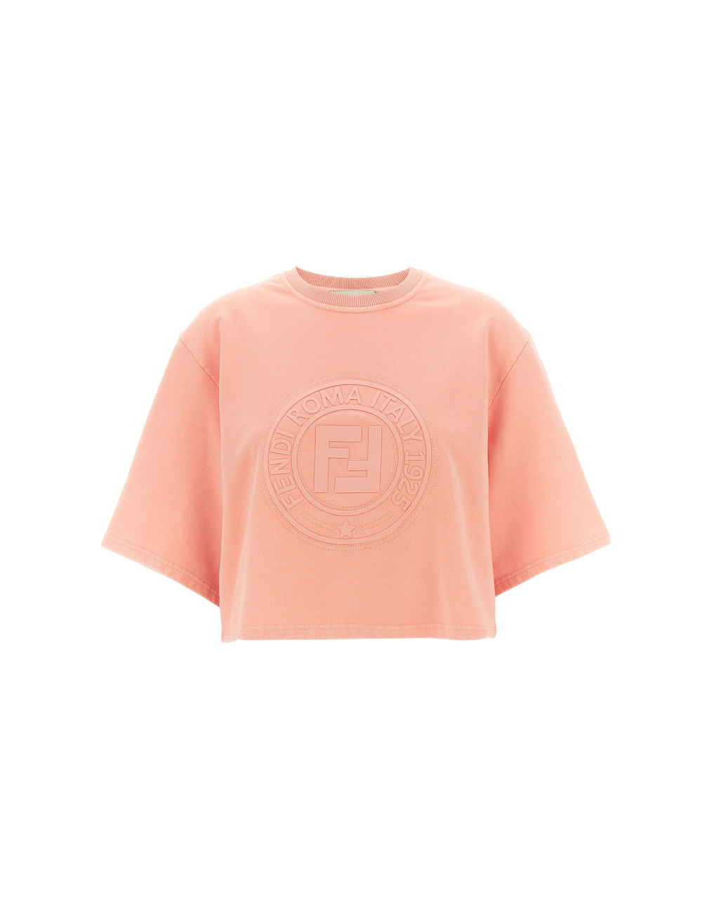 Fendi Roma Italy 1925 Cropped T-Shirt
