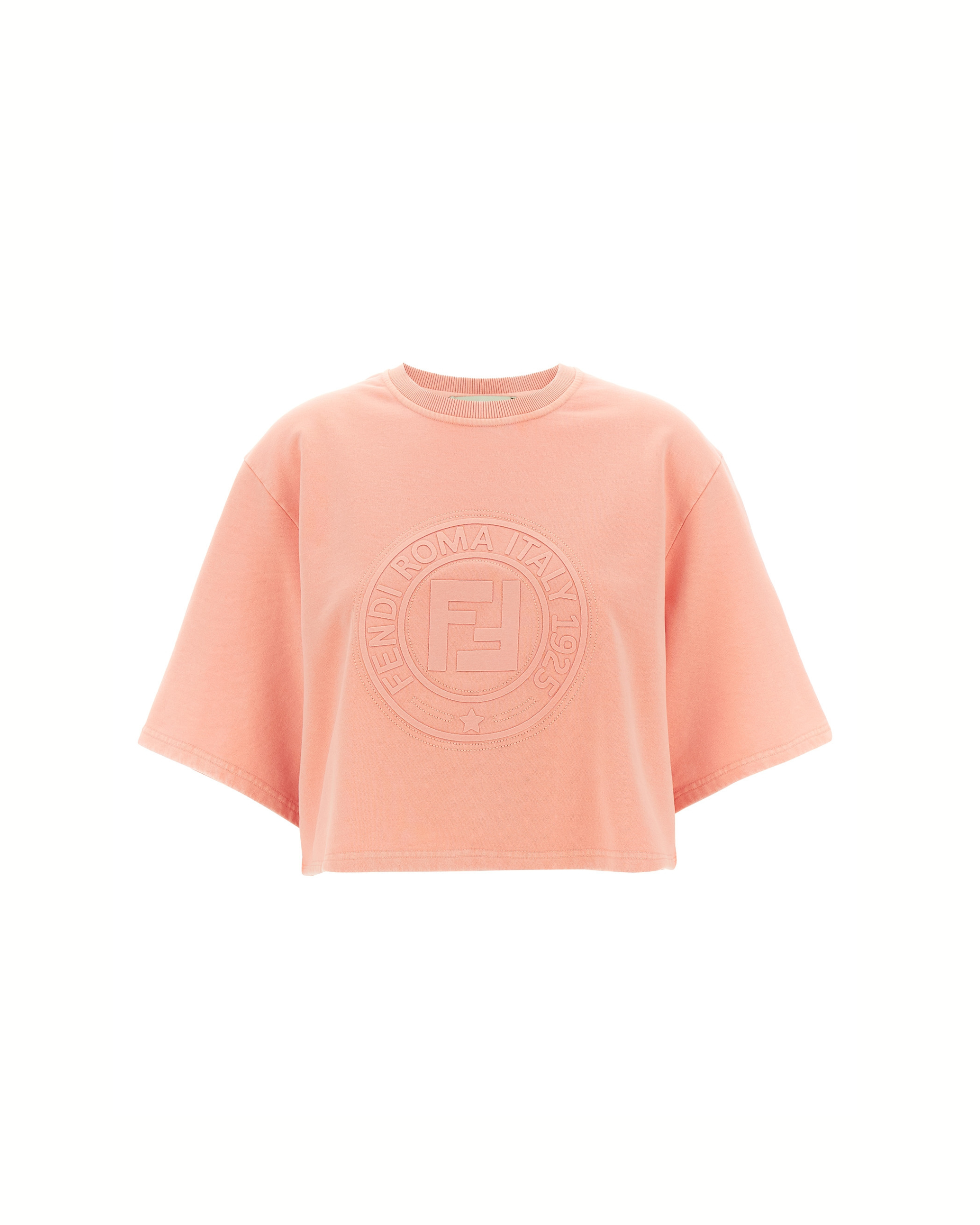 Fendi Roma Italy 1925 Cropped T-Shirt