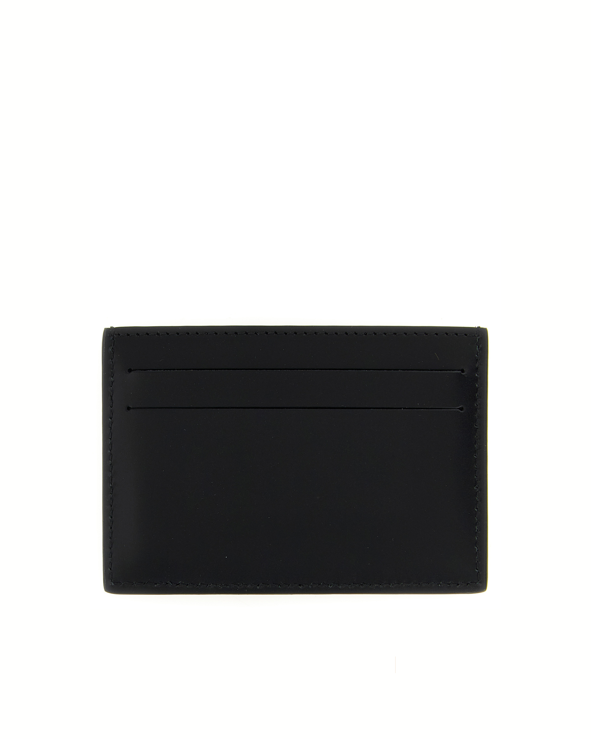 Fendi Slim Squared FF Card Holder in Pelle Nera