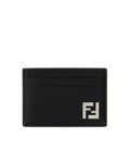 Fendi Slim Squared FF Card Holder in Pelle Nera